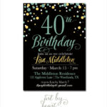 26 40th Birthday Invitation Templates PSD AI Free Premium Templates