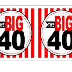 40th Birthday Free Printable Signs Invitation Design Blog