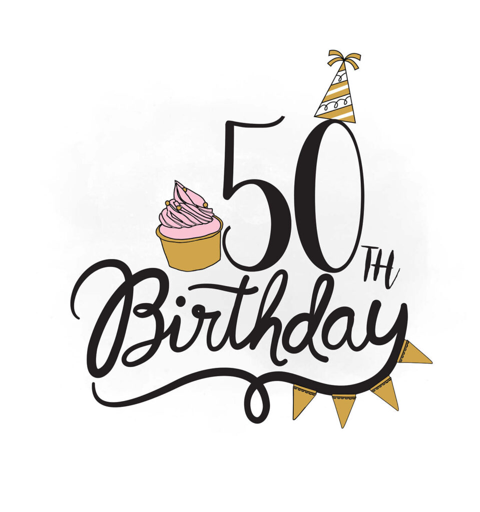 50th Birthday Clipart 5 Clipart Station