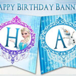 6 Frozen Party Banners PSD AI Free Premium Templates