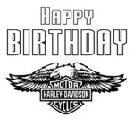 6 Harley Davidson Printable Birthday Cards free PRINTBIRTHDAY CARDS