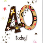 AMSBE Free Funny Personalised 40th Birthday Cards ECards