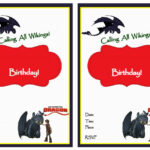 Batman Dragon Birthday Invitations How Train Your Dragon Dragon