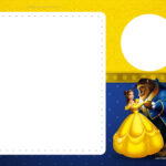 Beauty and the beast birthday party free printable invitations 004 jpg