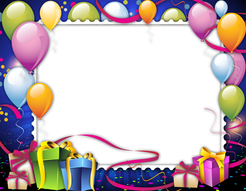Birthday Frame Png Images Free Download