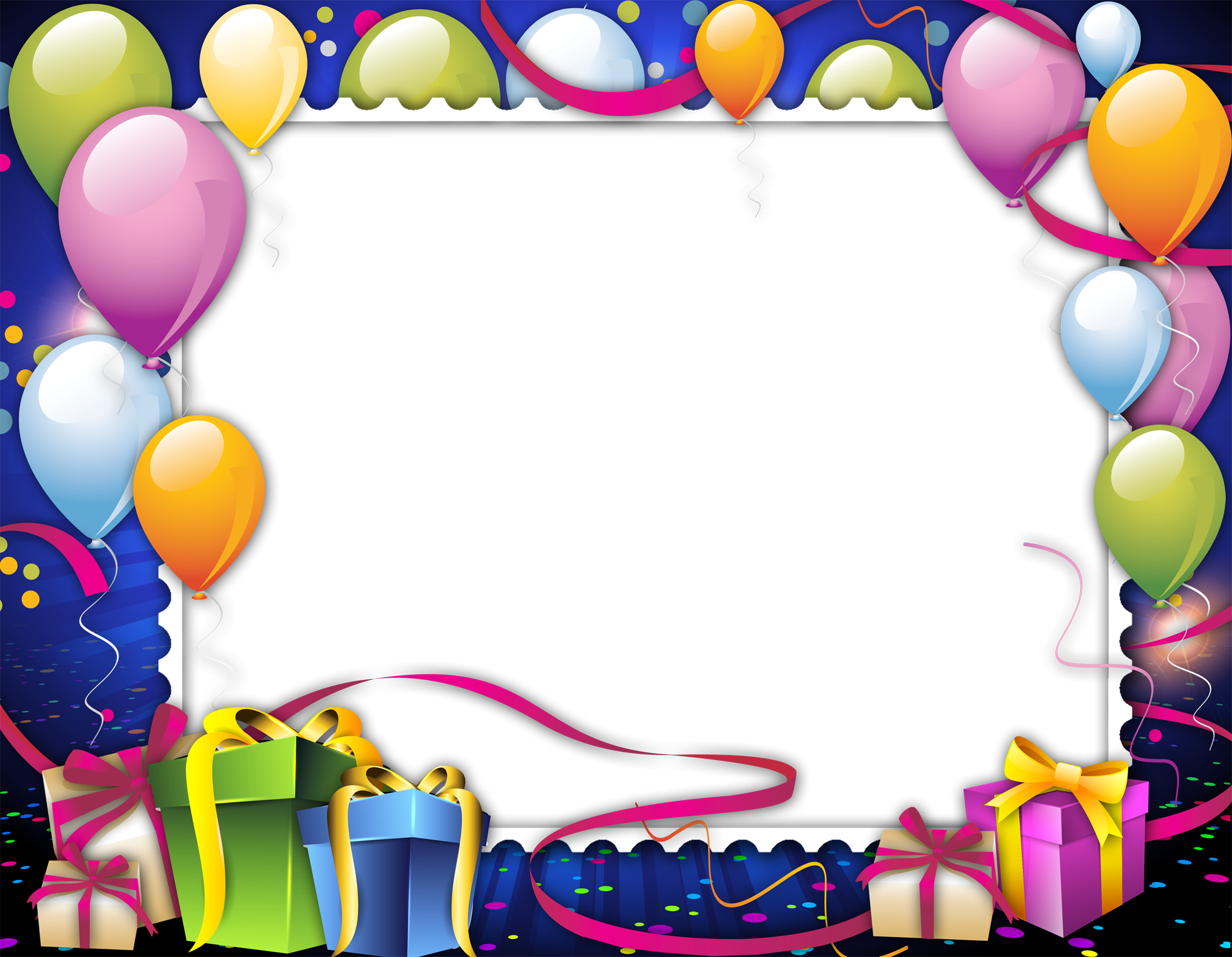 Birthday Frame Png Images Free Download