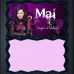 Descendants Mal Invitation Template Invitations Online