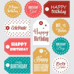 Download Birthday Labels Collection For Free Happy Birthday Printable