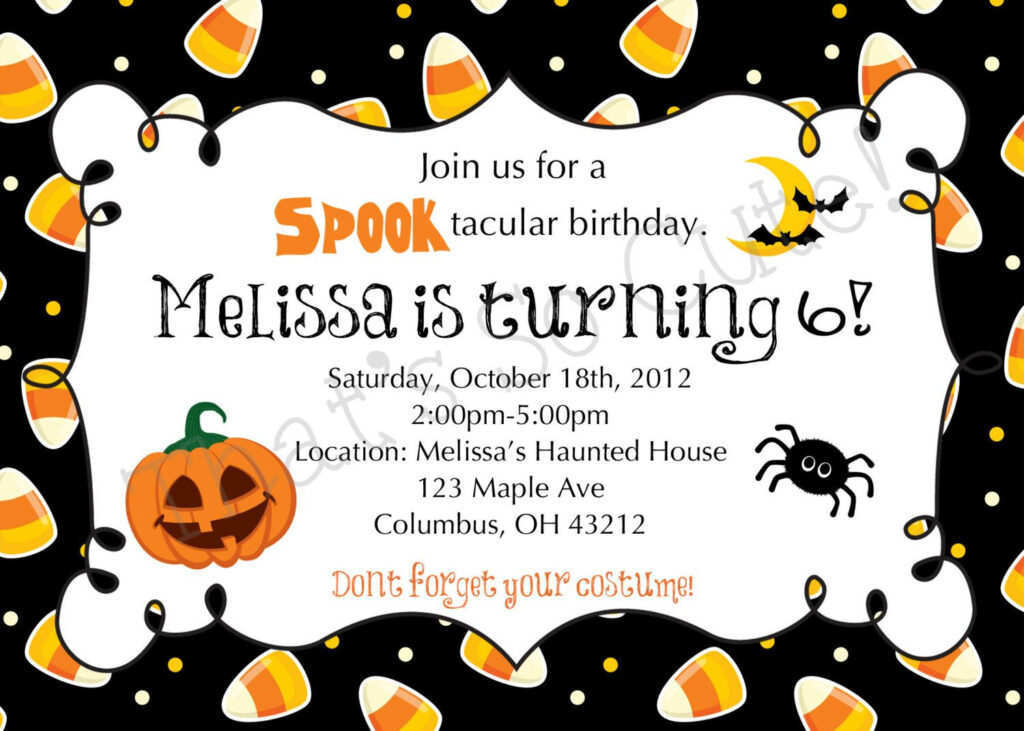 Download FREE Template Free Printable Hal Halloween Birthday Party 