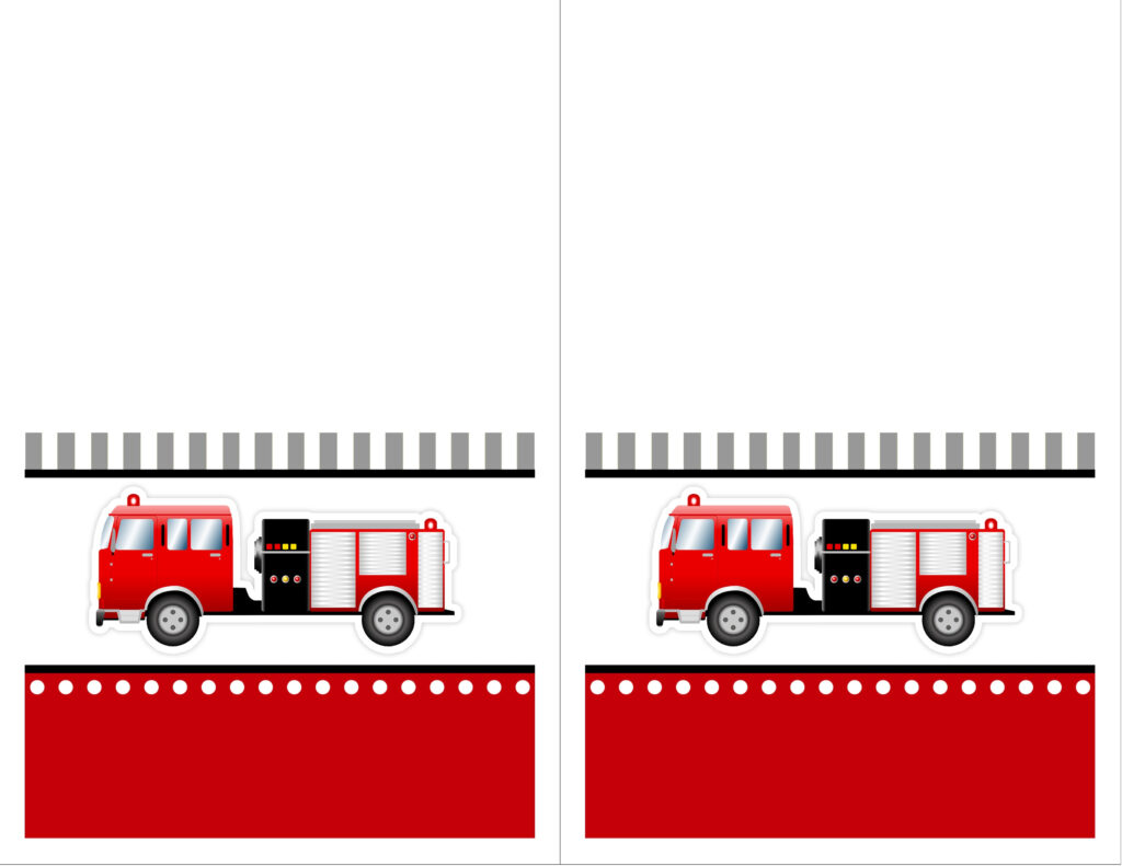 Fire Truck Birthday Party With FREE Printables How To Nest For Less 