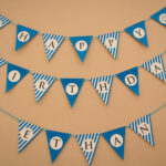 FLIPAWOO Invitation And Party Designs HAPPY BIRTHDAY Bunting Banner