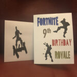 Fortnite Birthday Card And Envelope Birthday Cards Birthday Cards