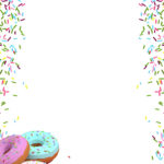 FREE Donut Themed Birthday Invitation Templates Free Printable