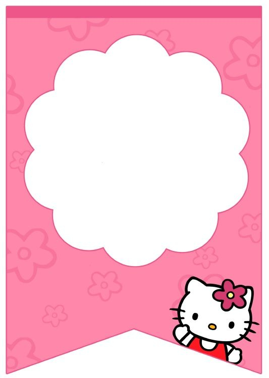 Free Free Printable Hello Kitty Baby Shower Invitation Template Hello 