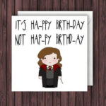 Free Happy Birthday Cards Printables Harry Potter Birthday Cards