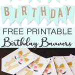 Free Printable Birthday Banners The Girl Creative