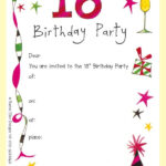 Free Printable Birthday Party Invitations Free Printable Birthday