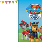 FREE PRINTABLE Cheerful Paw Patrol Birthday Invitation Templates