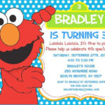 Free Printable Elmo Birthday Invitations FREE Invitation Templates