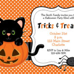 FREE Printable Halloween Themed Birthday Party Invitations FREE