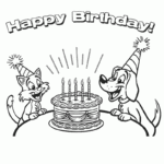 Free Printable Happy Birthday Coloring Pages For Kids