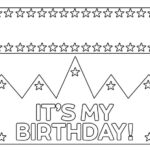 Free Printable Happy Birthday Crown Paper Trail Design Happy