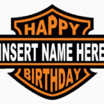 Free Printable Harley Davidson Birthday Cards Harley Davidson Happy