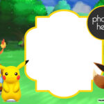 FREE Printable Pokemon Birthday Invitation Templates DREVIO