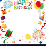 Fun Happy Birthday Template Illustration Download A Free Preview Or