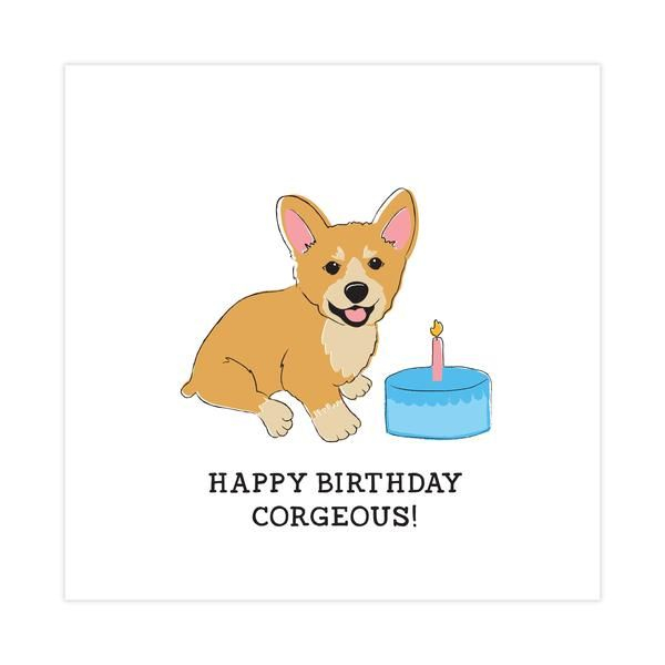 Happy Birthday Corgeous Greetings Card