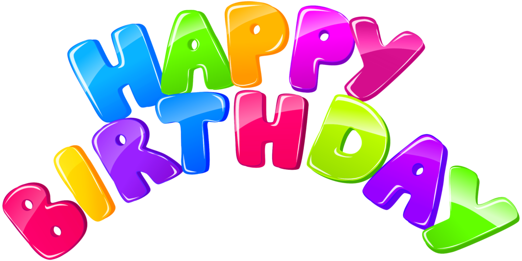 Happy Birthday Transparent PNG Backgrounds Free Clip Art Free 