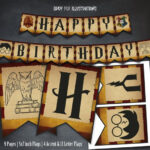 Harry Potter Banner Harry Potter Birthday By GreyFoxIllustrations