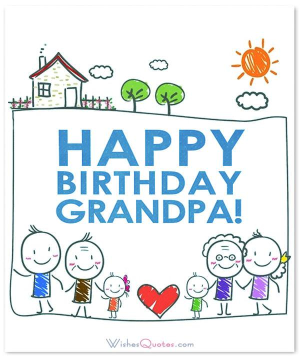 Heartfelt Birthday Wishes For Your Grandpa By WishesQuotes