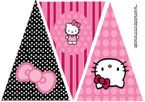 Hello Kitty Birthday Banner Printable Birthday Banner