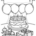 Help Your Little One Color In This DIY Birthday Card Printable To Share