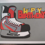 Hockey Birthday Card Inside Scrapbook Hockey Birthday Cards