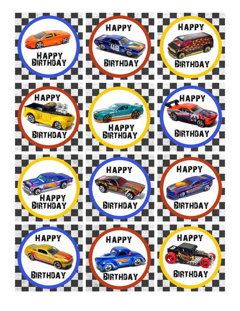 Hot Wheels Birthday Party Pack Free Printables Birthday Party Packs 