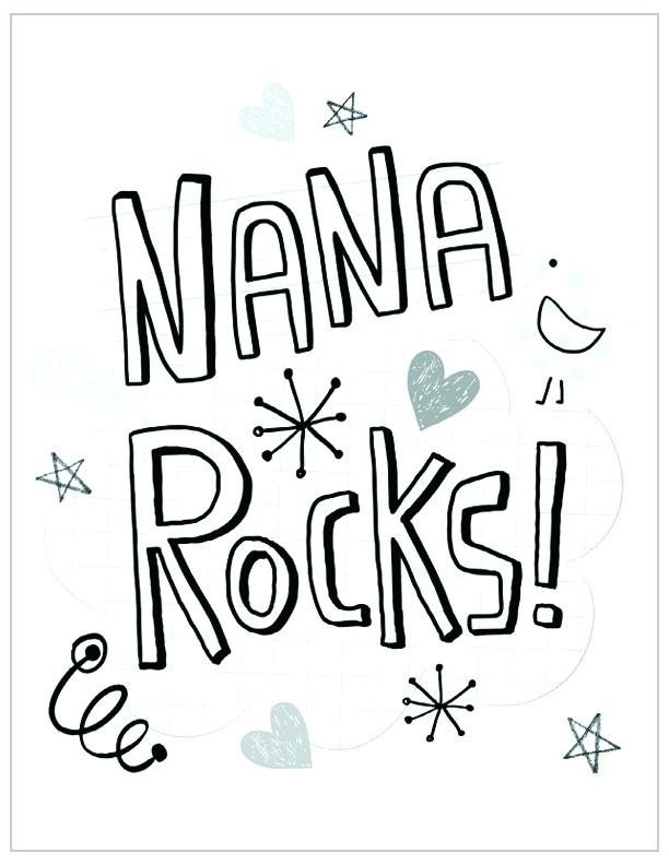 I Love You Nana Coloring Pages At GetColorings Free Printable 