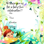 It s A Princess Thing Fairy Party Invitations Birthday Party