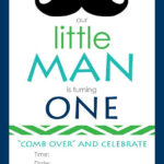 Little Man Free Printable Invite Printable Invitations Little Man