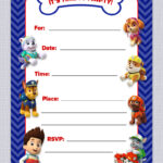 LuvibeeKids Co Blog Paw Patrol Birthday Invitations Free Printables