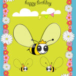 MeinLilaPark Free Printable Happy Birthday Card For Kids