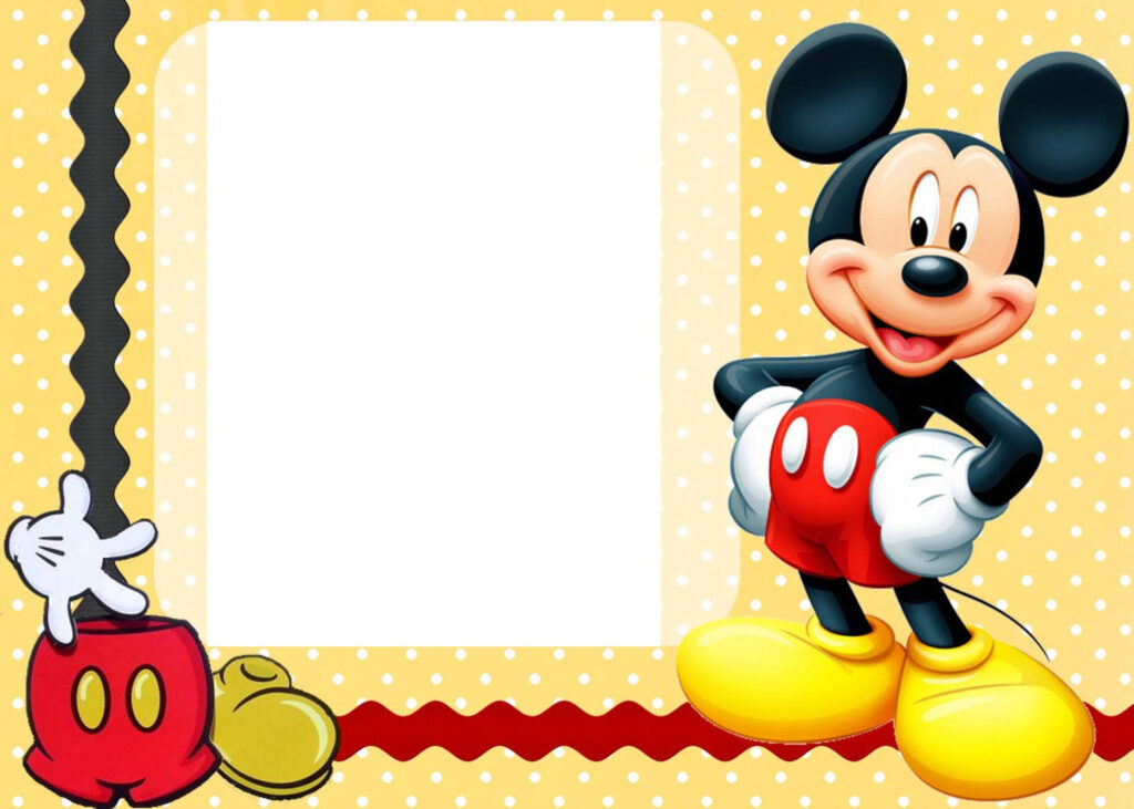 Mickey Mouse Clubhouse Birthday Party Invitations FREE Printable Baby 