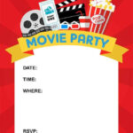 Movie Night Party Invitation Template Free Luxury How To Throw A Fun
