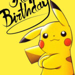 Pikachu pokemon birthday card jpg In 2020 Pokemon Birthday Card