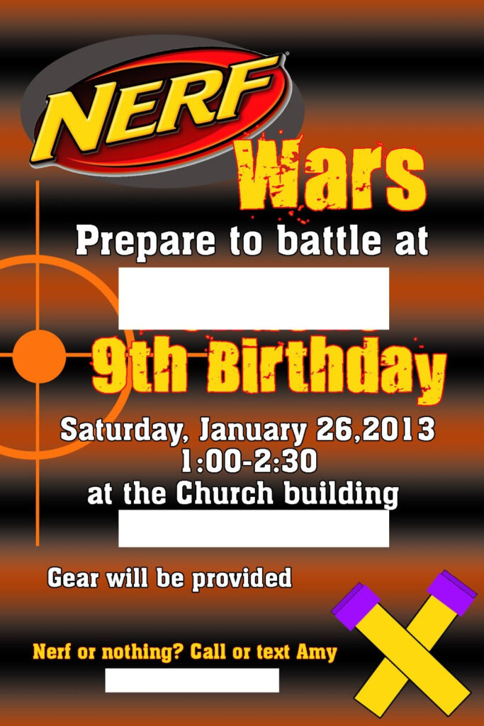 Pin On Nerf War Party