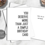 PRINTABLE Funny Birthday Card For Him Brother Friend Dad INSTANT