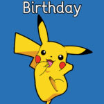 Printable Pokemon Birthday Cards PRINTBIRTHDAY CARDS
