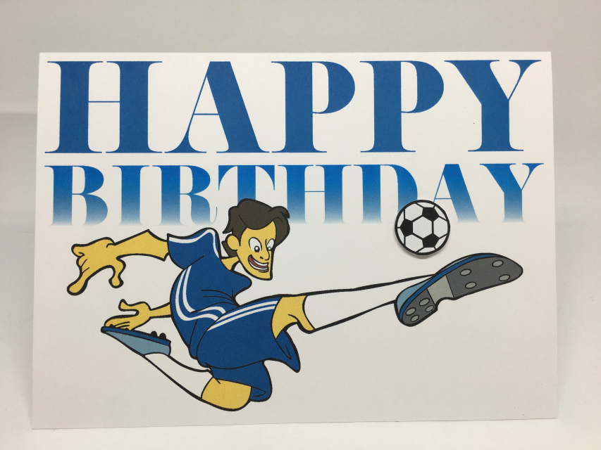 Soccer Birthday Card