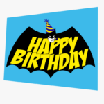 Transparent Birthday Card Png Happy Birthday Batman Card Free